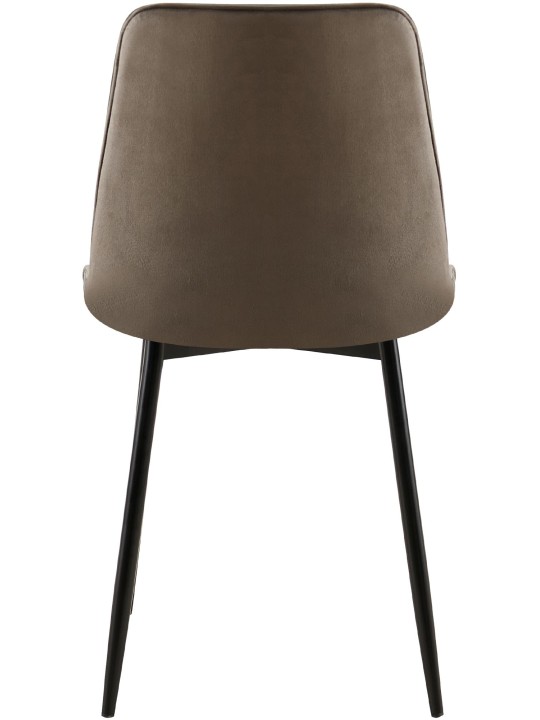 Setti 2 ruokasalin tuolia Gifford velvet, antrasiitti