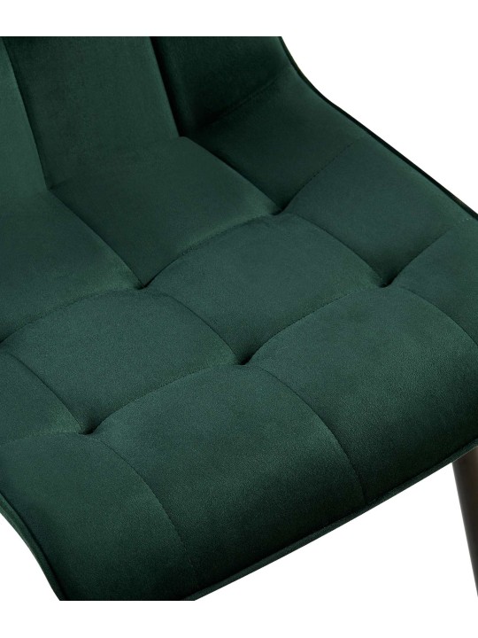 Setti 2 ruokasalin tuolia Gifford velvet, vihreä