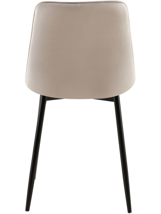 Setti 2 ruokasalin tuolia Gifford velvet, harmaa Setti 2 ruokasalin tuolia Gifford velvet, harmaa