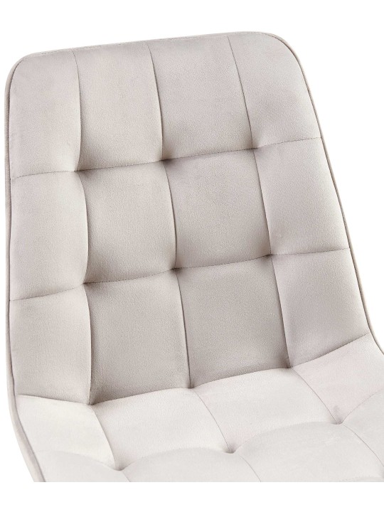 Setti 2 ruokasalin tuolia Gifford velvet, harmaa Setti 2 ruokasalin tuolia Gifford velvet, harmaa