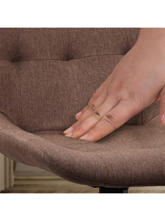 2 ruokapöydän tuolin setti Merna kangas, taupe