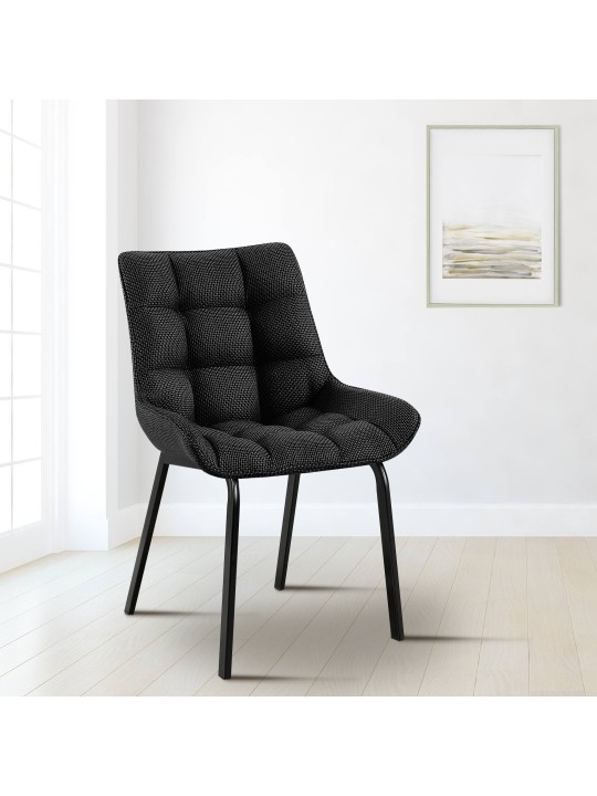 2 tuolin setti Saranda kangas, titaaninharmaa