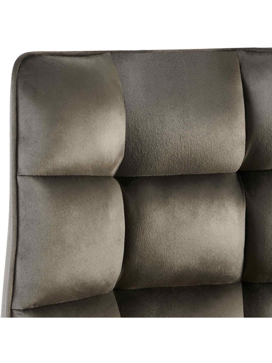 2 tuolin setti Saranda velvet, antrasiitti