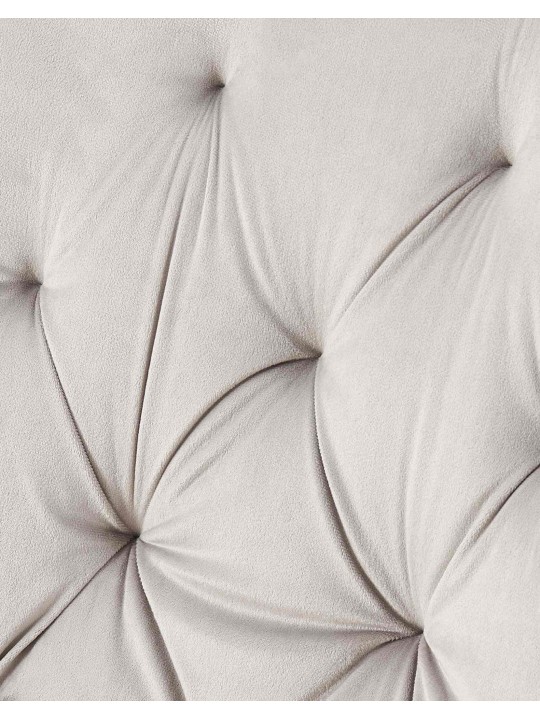 Sarja 2 ruokasalin tuolia Wallace velvet, harmaa