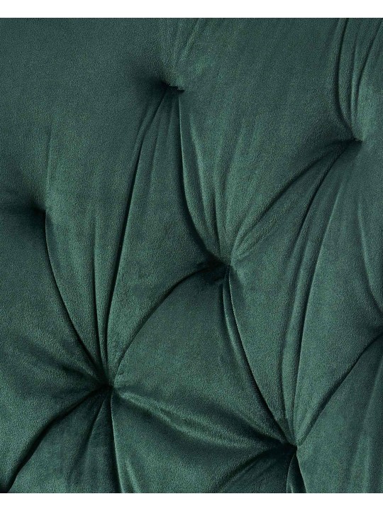 Sarja 2 ruokasalin tuolia Wallace velvet, vihreä