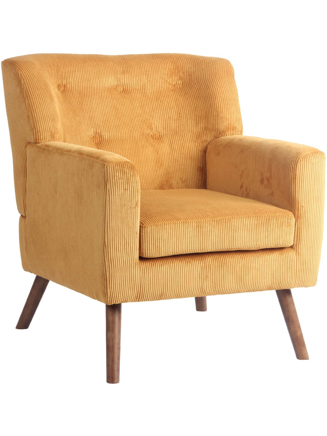 Kioni Cord nojatuoli, oranssi