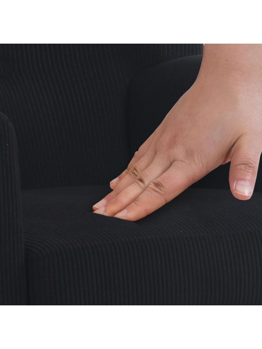 Kioni Cord nojatuoli, musta Kioni Cord nojatuoli, musta