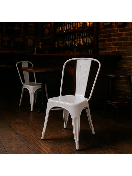 Puheenjohtaja Benedict, valkoinen