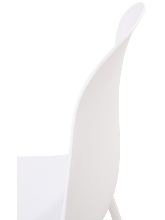 2 tuolin setti Hardin, valkoinen