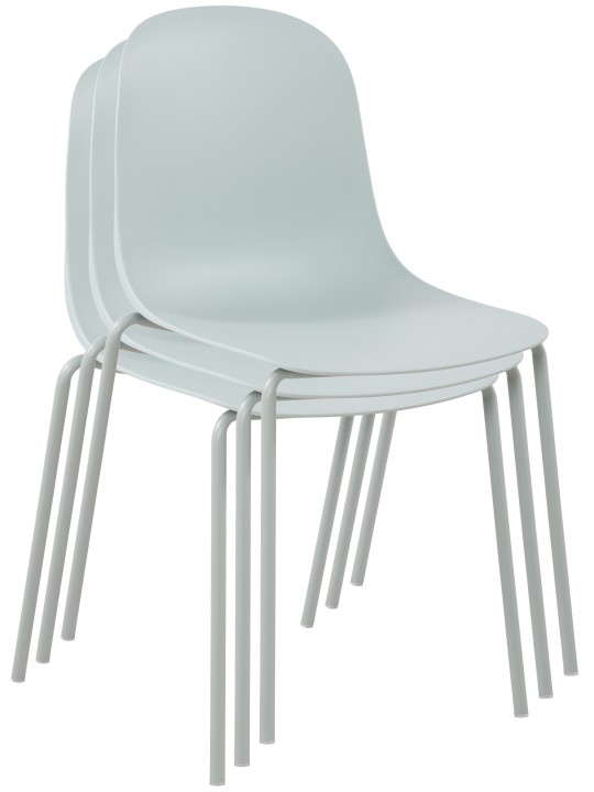 2 tuolin setti Hardin, turkoosi