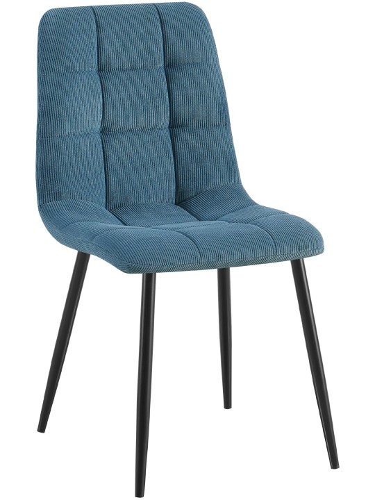Ruokasalin tuoli Tilde Cord, sininen