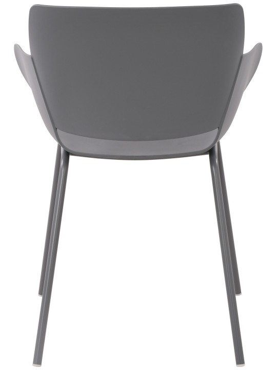 2 tuolin setti Alpena, tummanharmaa