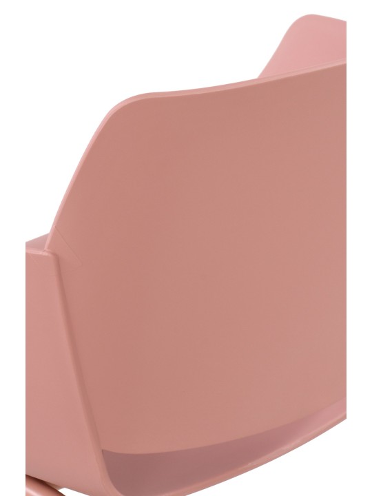 2 tuolin setti Alpena, pinkki