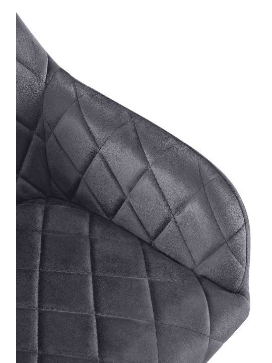 Ruokasalin tuoli Monett velvet G, tummanharmaa