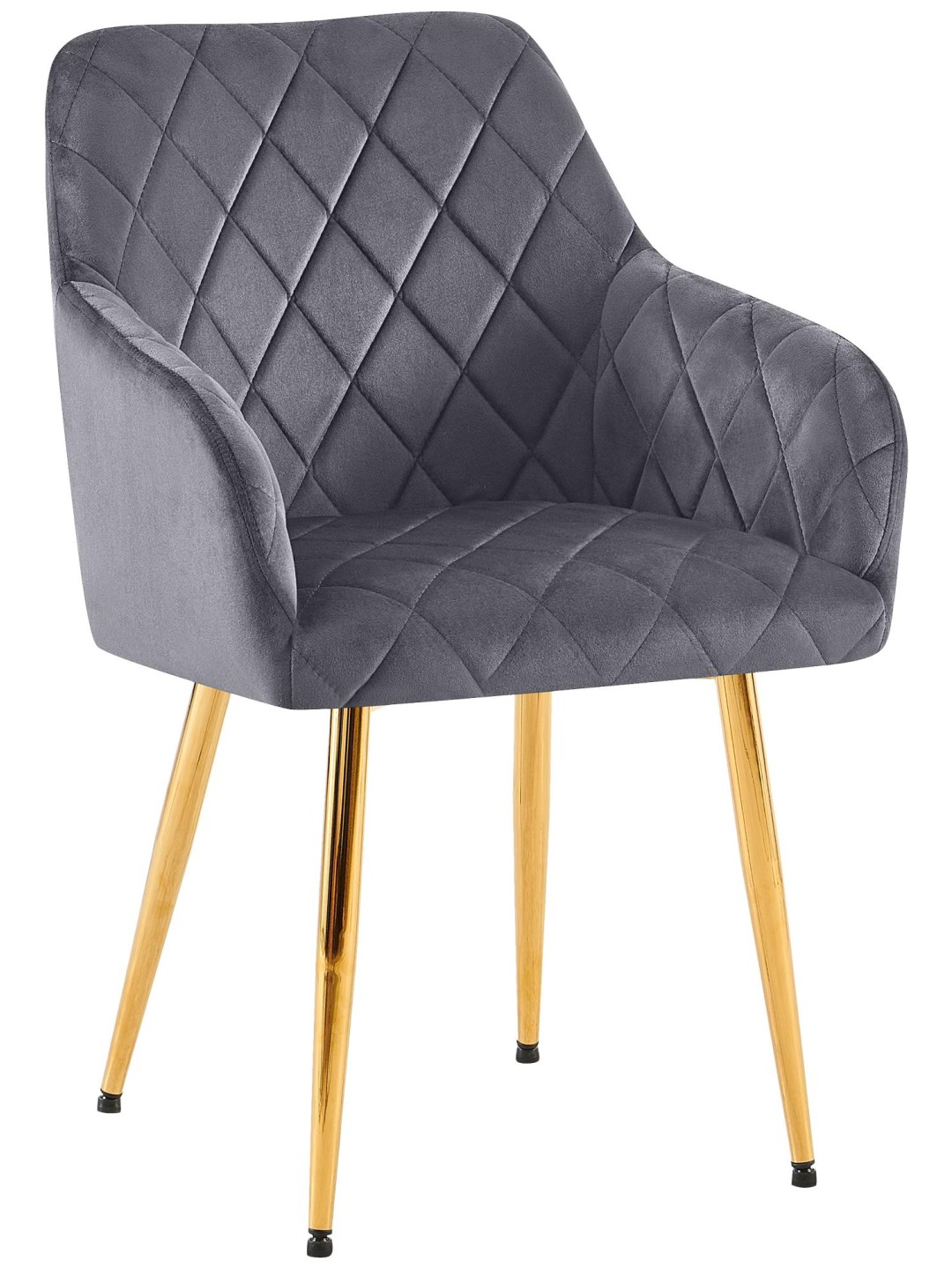 Ruokasalin tuoli Monett velvet G, tummanharmaa