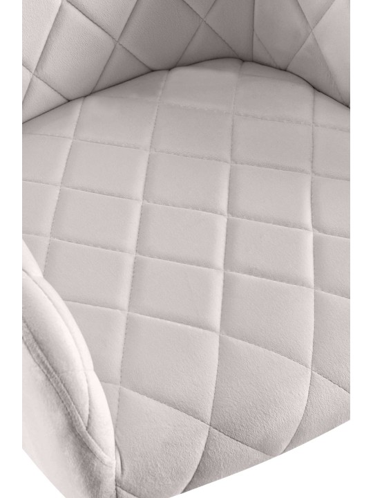 2 ruokapöydän tuolin setti Monett velvet G, harmaa