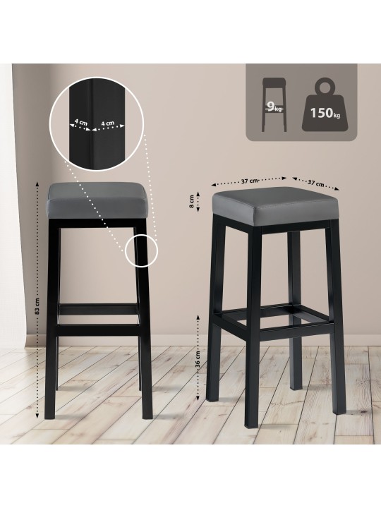 Baarijakkara Taylor B85 keinonahka, harmaa