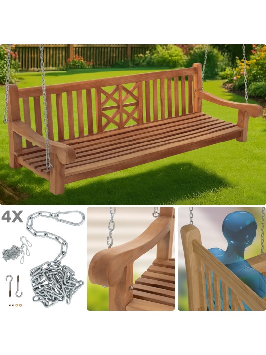 Swing penkki Farm 200 cm, tiikki