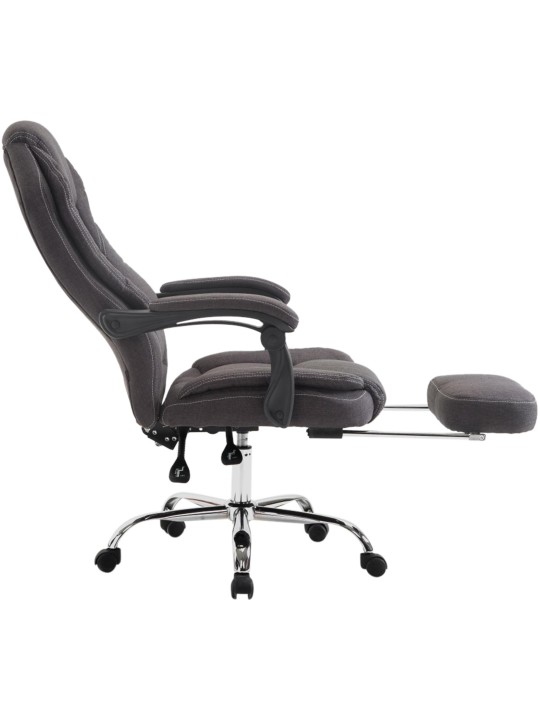 Työtuoli Castle kangasta, tummanharmaa