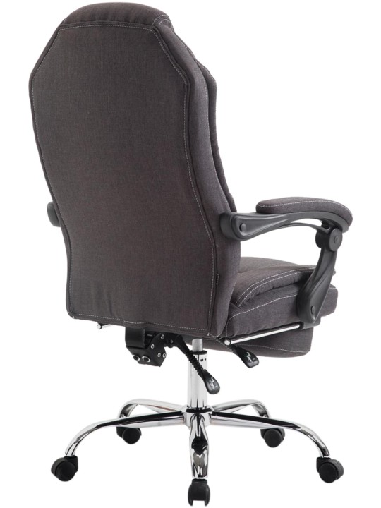 Työtuoli Castle kangasta, tummanharmaa