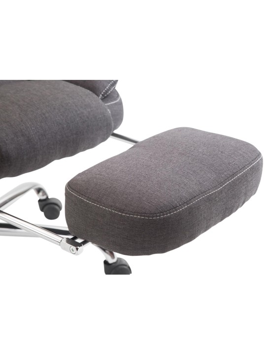 Työtuoli Castle kangasta, tummanharmaa