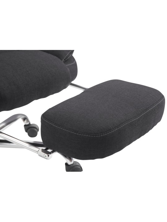 Työtuoli Castle kangasta, musta