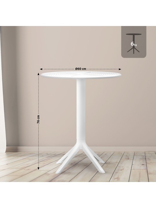Hoscana-istuinryhmä, valkoinen Hoscana-istuinryhmä, valkoinen