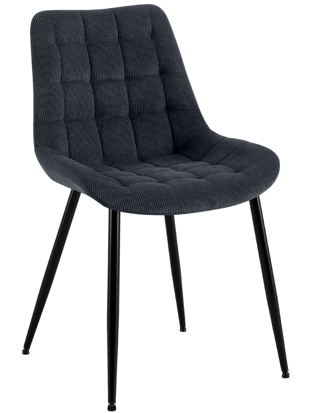 Sardna Cord ruokapöydän tuoli, musta