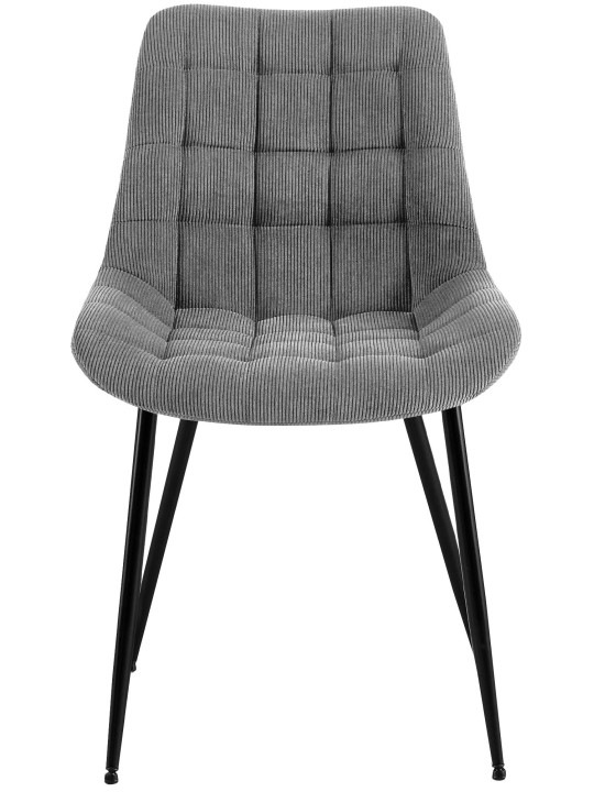 Sardna Cord ruokapöydän tuoli, harmaa