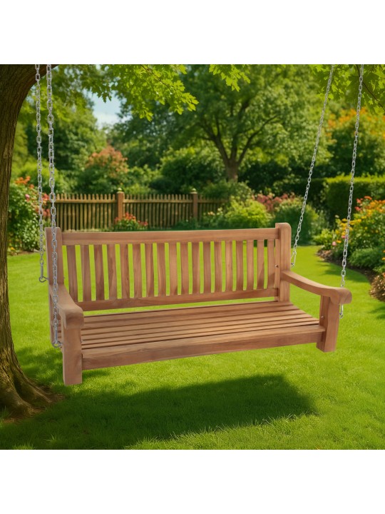 Joyce keinupenkki 150 cm, tiikki