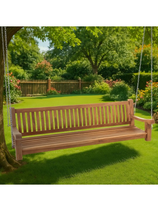 Joyce keinupenkki 220 cm, tiikki