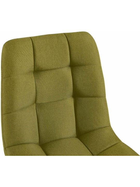 Ruokapöydän tuoli Antibes kangasta, vihreä