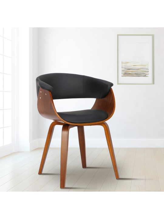 Bruce-tuoli pähkinäkeinonahkaa, musta