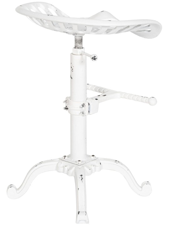 2 baarituolia Butch, antiikkivalkoinen