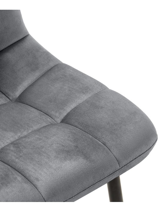 4 ruokapöydän tuolin sarja Antibes, tummanharmaa