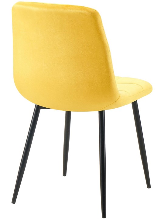 4 ruokapöydän tuolin sarja Antibes, keltainen