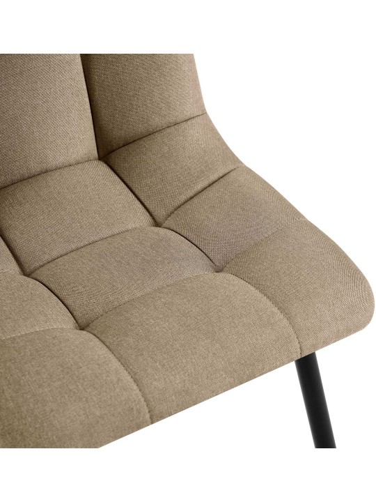 4 ruokapöydän tuolin sarja Tilde Fabric, taupe