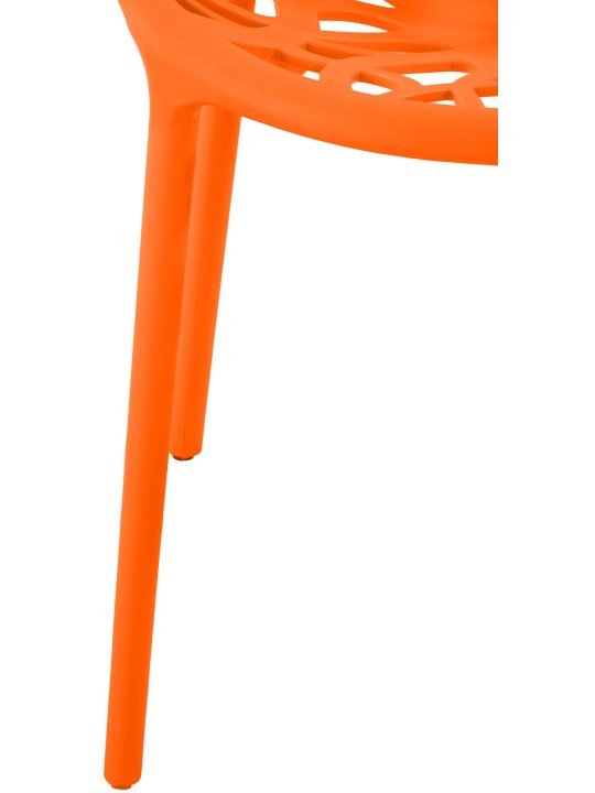 4 tuolin setti Hope, oranssi