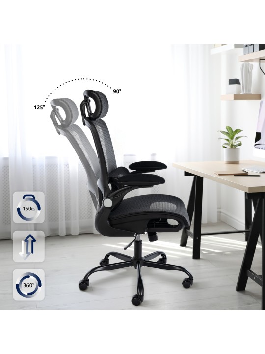 Kaylee työtuoli, musta