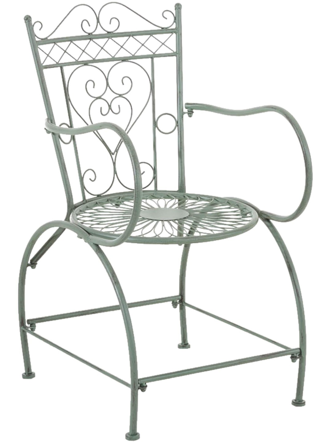 Tuoli Sheela, antiikkivihreä