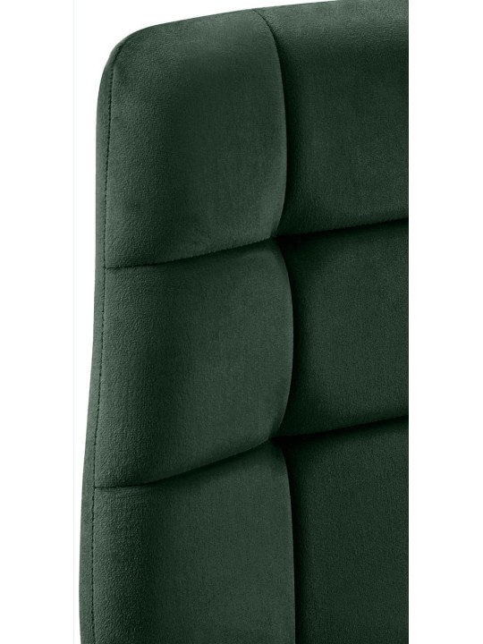 2 ruokapöydän tuolin setti Tilde velvet, vihreä