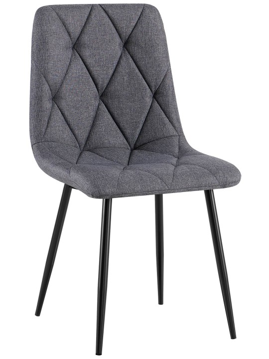 Clairton kangas ruokatuoli, tummanharmaa Clairton kangas ruokatuoli, tummanharmaa