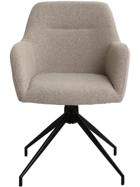 Ruokasalin tuoli Merlinda kangas Teddy, taupe