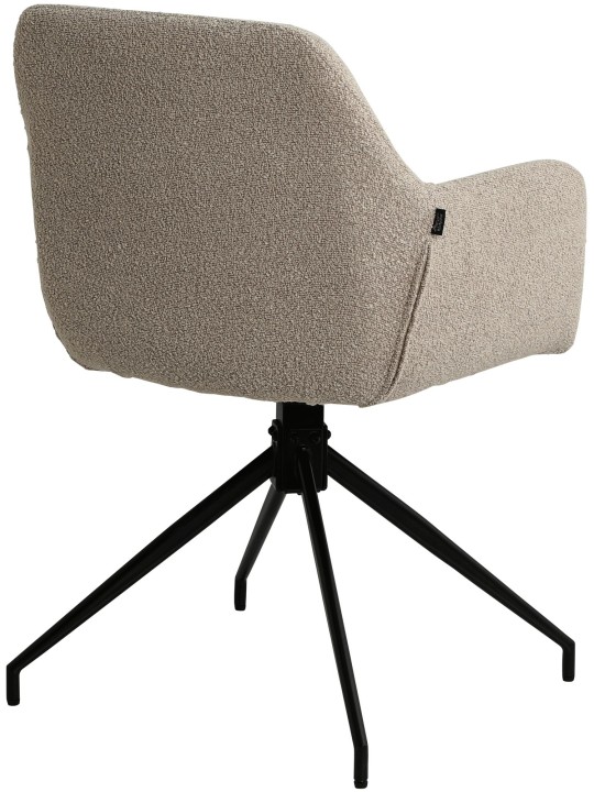 Ruokasalin tuoli Merlinda kangas Teddy, taupe