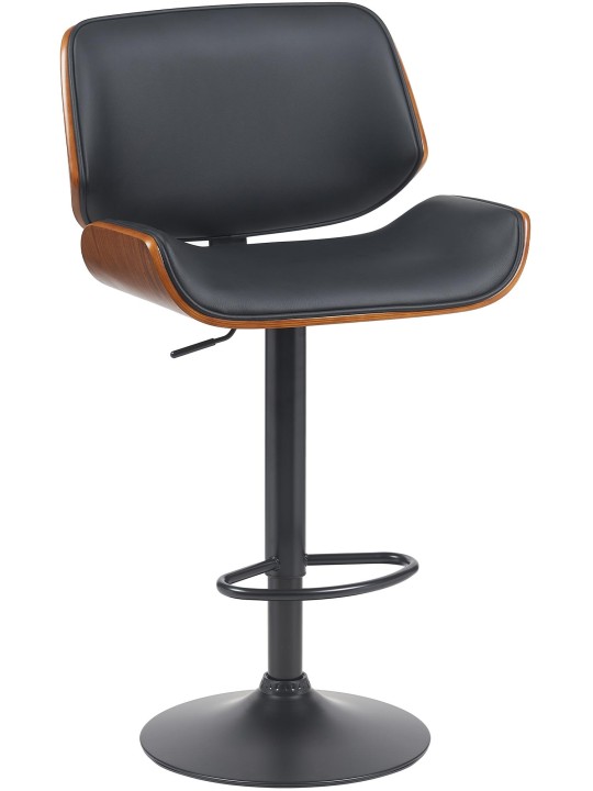 Baarijakkara Beverley B keinonahkaa, pähkinä/musta