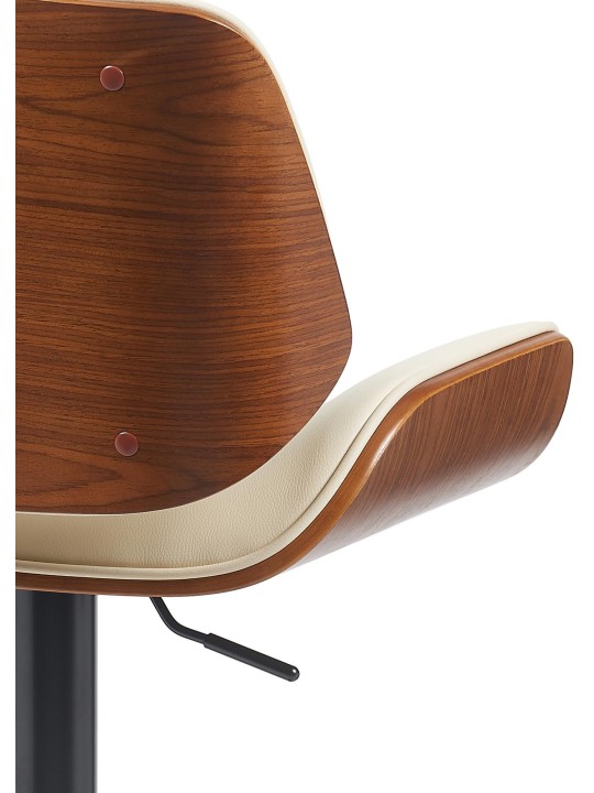 Baarijakkara Beverley B keinonahkaa, pähkinä/kermanvärinen