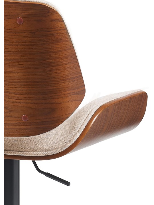 Baarijakkara Beverley B -kangas, pähkinä/kermanvärinen