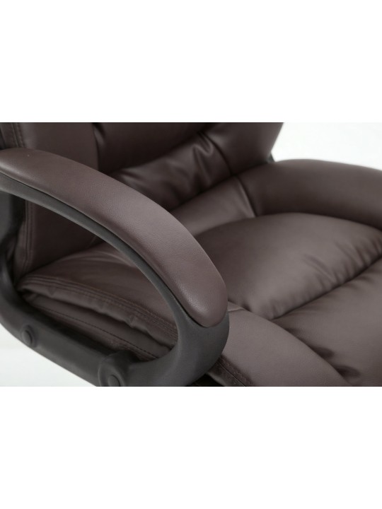 Työtuoli XL Sparta keinonahkaa, ruskea Työtuoli XL Sparta keinonahkaa, ruskea