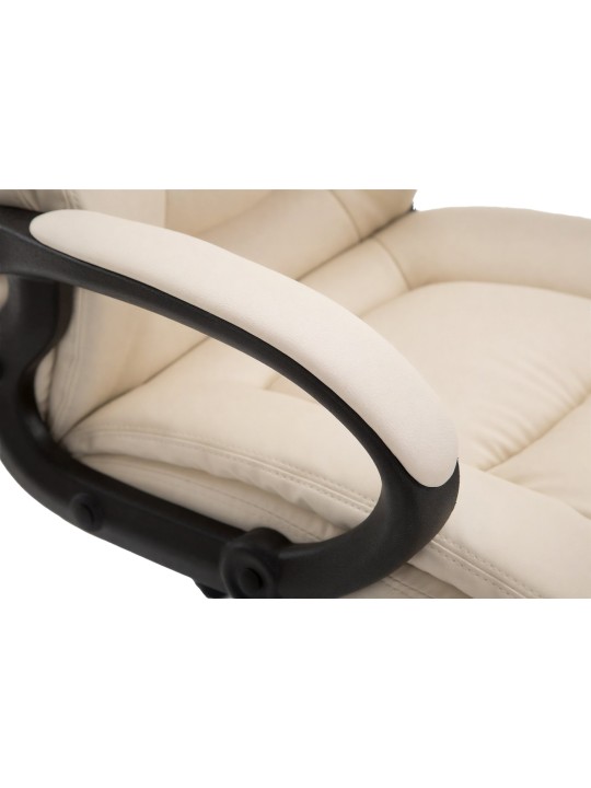 Työtuoli XL Sparta keinonahkaa, kermanvärinen Työtuoli XL Sparta keinonahkaa, kermanvärinen