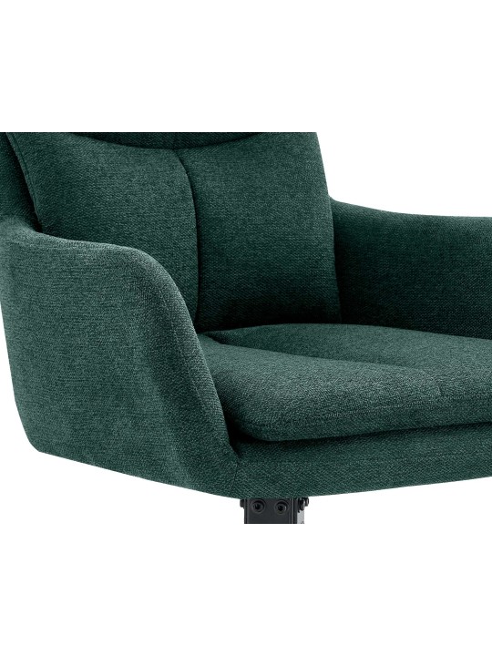 Ruokapöydän tuoli Somers kangasta, vihreä